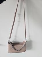 MNG Schoudertasje Beige met Ketting, Ophalen of Verzenden, Zo goed als nieuw, Beige, Schoudertasje