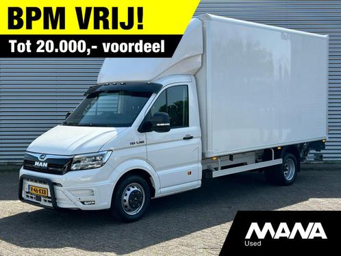 MAN TGE 3.160 Bakwagen Laadklep Nieuw BPM VRIJ Dhollandia Tr, Auto's, Bestelauto's, Bedrijf, Te koop, MAN, Diesel, Euro 6, Handgeschakeld