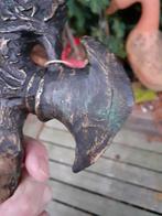 Zeldzame Tibetaanse Bronzen Bijl "Parashu"