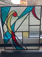 Glas in lood raam, Antiek en Kunst, Ophalen