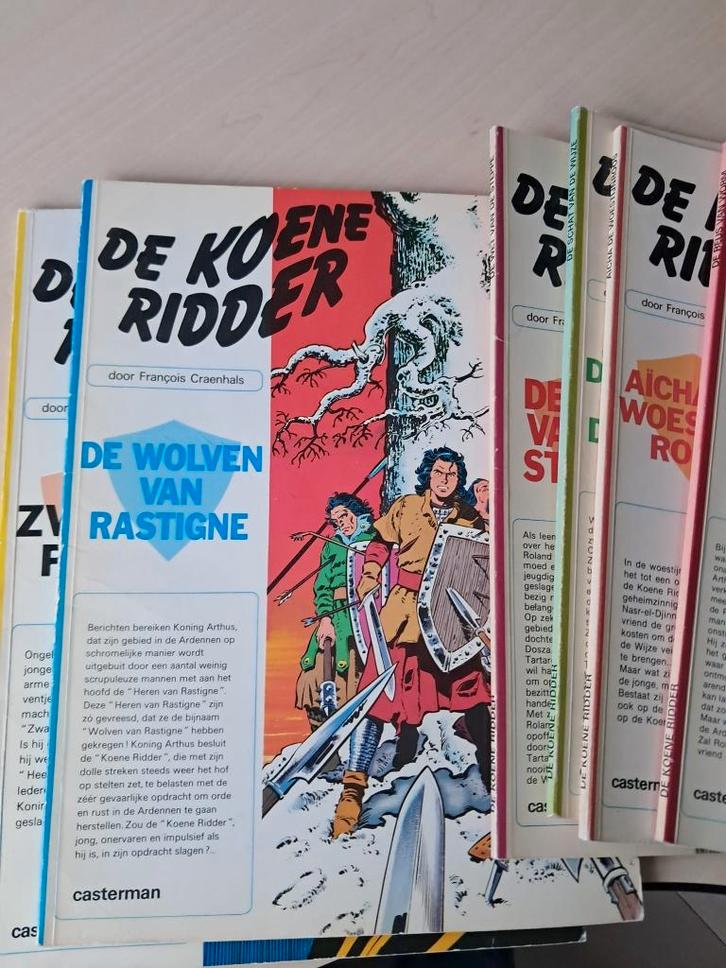 De Koene Ridder, 9 stuks, Boeken, Stripboeken, Gelezen, Meerdere stripboeken, Ophalen of Verzenden