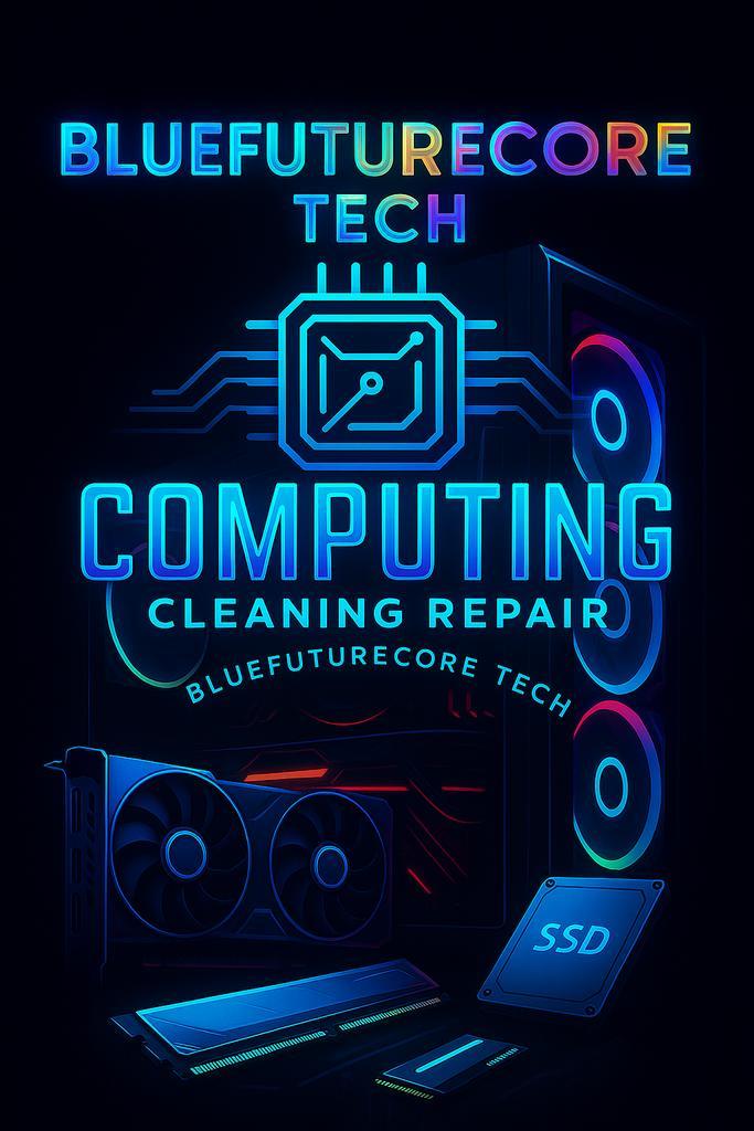 BLUEFUTURECORE TECH – COMPUTERREPARATIE & REINIGING, Computers en Software, Desktop Pc's, Nieuw, 4 Ghz of meer, SSD, Gaming, Ophalen