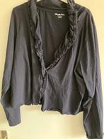 kort donker blauw katoenen vestje XXL, Kleding | Dames, Blauw, Maat 46/48 (XL) of groter, Ophalen of Verzenden, Zo goed als nieuw