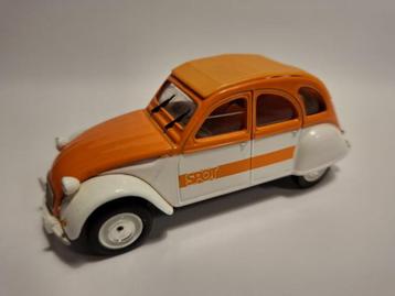 Citroën 2CV SPOT Spécial Orange Ténéré Norev 1 op 43 beschikbaar voor biedingen
