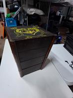 Vintage krantenbak met uilen design, Gebruikt, Onbekend, Ophalen of Verzenden, Onbekend