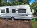 Fendt diamant 550 2enkele bedden mover airco vloerverwarming, Caravans en Kamperen, Caravans, Particulier, Fendt, 5 tot 6 meter