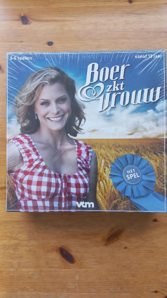 Boer zoekt vrouw bordspel (Nieuw in verpakking), Vijf spelers of meer, Ophalen of Verzenden, Nieuw