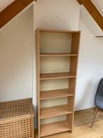 IKEA billy boekenkast eik/greige, Huis en Inrichting, Kasten | Boekenkasten, Ophalen, Gebruikt, 50 tot 100 cm, Minder dan 25 cm