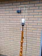 Staande schemerlamp, Gebruikt, Hout, Ophalen, 75 cm of meer