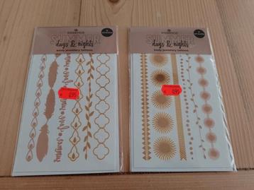 Body jewellery tattoos van Essence, goud, koper beschikbaar voor biedingen