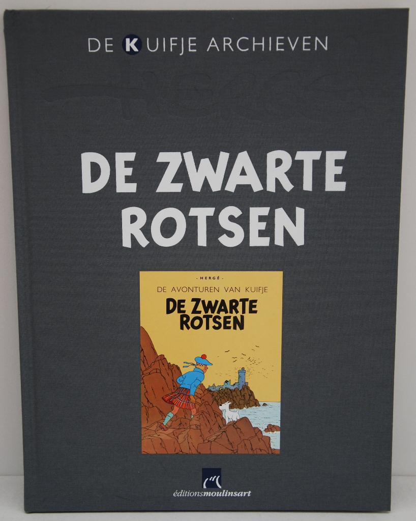 De Kuifje Archieven: De Zwarte Rotsen, Eén stripboek, Ophalen of Verzenden, Zo goed als nieuw, Hergé