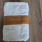 Everyday Luxury witte badhanddoeken (nieuw), Ophalen of Verzenden, Nieuw, Wit, Handdoek