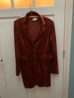 Helena hart velours blazer maat xl, Bruin, Maat 46/48 (XL) of groter, Zo goed als nieuw, Jasje