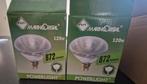2x powerlight 120 watt, 60 watt of meer, Overige typen, Nieuw, E27 (groot)