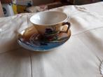 Vintage kinderkopje en schotel,Japan., Ophalen of Verzenden, Gebruikt, Kop en/of schotel