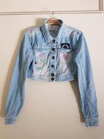 Kort spijkerjasje meisje - maat XXS / XS - 158 / 164 - Ichi, Kinderen en Baby's, Kinderkleding | Maat 158, Gebruikt, Meisje, Ophalen of Verzenden