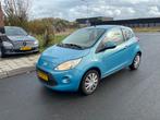 Ford Ka 1.2 51KW 2009 Blauw Airco/trekhaak!, Voorwielaandrijving, 1242 cc, 4 cilinders, 840 kg