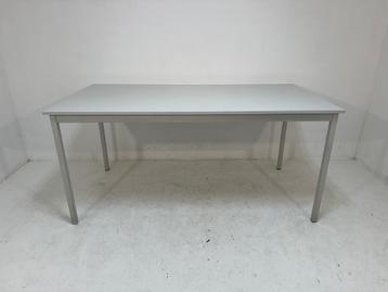 Partij 4-pootskantinetafel 160x80cm grijs/grijs €75 p/st beschikbaar voor biedingen