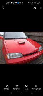 Motor kap Suzuki Swift 1989-1996 rood luchthapper, Ophalen, Suzuki, Spatbord