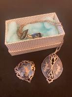 Vintage Siam sterling zilveren broche & hanger & manchet set, Sieraden, Tassen en Uiterlijk, Antieke sieraden, Ophalen of Verzenden