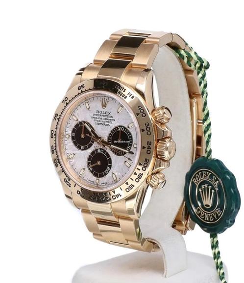 Rolex Daytona YG Panda Meteorite Dial 40 mm Full Set 2021 Horloges Heren Marktplaats