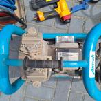Compressor met toebehoren, Doe-het-zelf en Verbouw, Compressors, Ophalen, Gebruikt, 6 tot 10 bar, Minder dan 200 liter/min