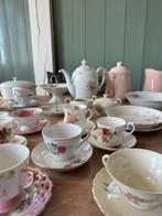 Brocante thee servies high tea hig-tea set, Antiek en Kunst, Antiek | Servies compleet, Ophalen