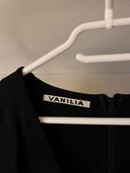 Zwart jurkje Vanilla maat S/M, Ophalen, Zo goed als nieuw, Maat 36 (S), Zwart