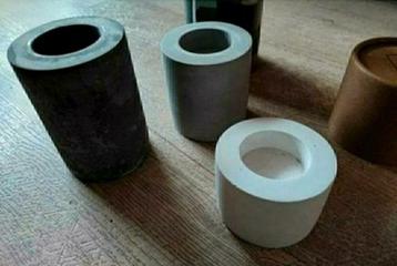 Leeff, THEELICHT HOUDERS,koker,cement,Gift-set,3 delig,TEO beschikbaar voor biedingen