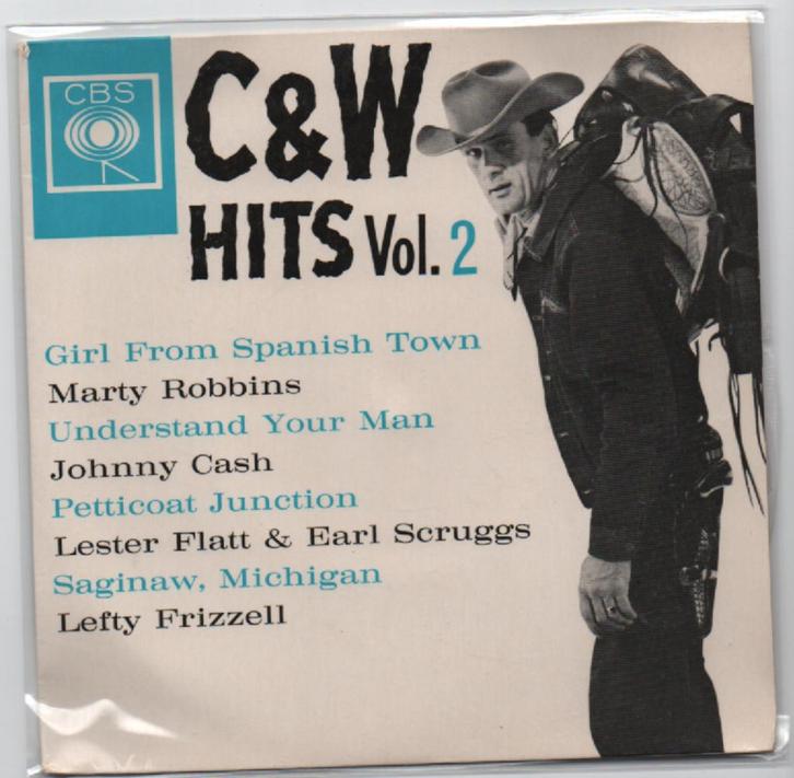 Country and Western Hits  Vol. 2  met o'.a. Johnny Cash, Cd's en Dvd's, Vinyl Singles, Gebruikt, Country en Western, Verzenden