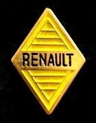 Renault pin- geel gelakt, Verzenden, Nieuw, Transport, Speldje of Pin