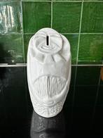 Keramiek spaarpot wit decoratief, Ophalen of Verzenden, Nieuw, Steen, Aardewerk of Keramiek, Dier