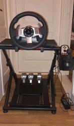 Logitech G27 Racing Wheel - PC/Playstation met wheelstand, Spelcomputers en Games, Ophalen, Gebruikt