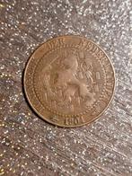 1 cent wilhelmina, 1901., Postzegels en Munten, Munten | Nederland, Ophalen of Verzenden, Koningin Wilhelmina, 1 cent