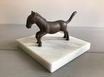Bronzen beeld jong veulentje sculptuur brons paard veulen, Antiek en Kunst, Ophalen of Verzenden