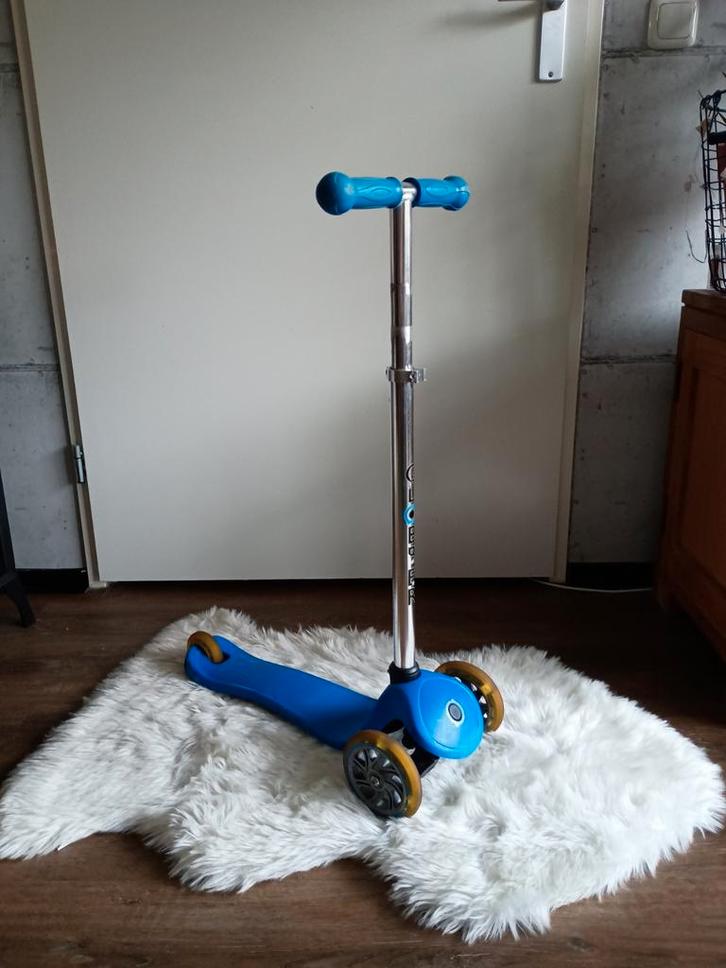 Globber Primo Light Step / 3 wiel step! blauw, Fietsen en Brommers, Steps, Gewone step, Ophalen of Verzenden