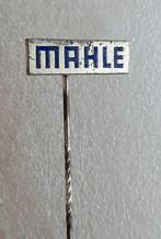 Emaille speldje MAHLE, ZUIGERS VOOR AUTO'S MOTORFIETSEN ETC., Verzenden, Gebruikt, Overige onderwerpen