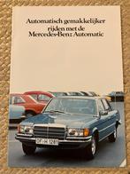Mercedes-Benz Automaat brochure oa W116 W123 R107 1978, Boeken, Gelezen, Ophalen of Verzenden, Mercedes