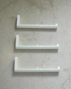 3 witte HEWI Design plankdragers, 310 / 345 mm., Hewi Design plankdragers., Ophalen of Verzenden, Zo goed als nieuw