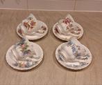 Royal albert old country roses 4x heren kop en schotels, Antiek en Kunst, Ophalen of Verzenden