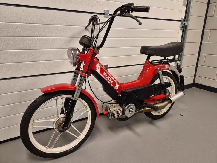 Aangeboden Puch Maxi Kickstart met kenteken oldtimer brommer, Fietsen en Brommers, Brommers | Puch, Zo goed als nieuw, Maxi, Ophalen