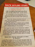 Vlugschrift 1942 nach hitlers sturz, Ophalen of Verzenden, Overige soorten, Nederland, Boek of Tijdschrift