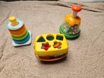 Fisher price stapelringen en vormenstoof en Chicco spinner, Kinderen en Baby's, Speelgoed | Fisher-Price, Ophalen of Verzenden