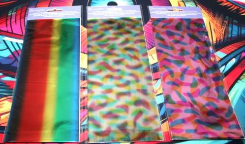Scrapito folie wenskaarten glas in lood effect, Hobby en Vrije tijd, Kaarten | Zelf maken, Nieuw, Overige typen, Overige thema's