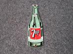 7UP FLES EMAILLE RECLAMEBORD, Verzamelen, Merken en Reclamevoorwerpen, Ophalen, Zo goed als nieuw, Reclamebord