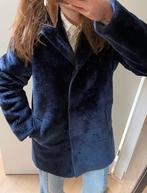 Faux fur jas costes mt M, Maat 38/40 (M), Blauw, Nieuw, Ophalen of Verzenden