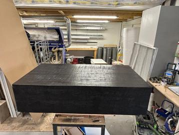 Zwarte Eikenfineer Salontafel - Showroommodel beschikbaar voor biedingen