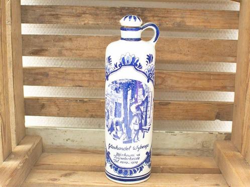 Delft blauw jenever fles 35644, Huis en Inrichting, Keuken | Servies, Gebruikt, Overige stijlen, Ophalen