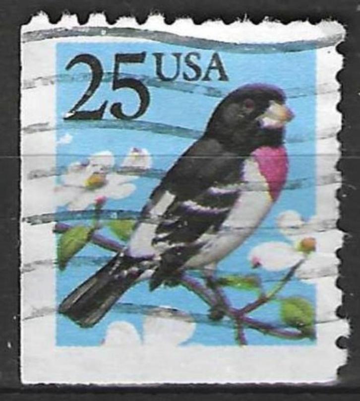 USA 1988 - Yvert 1814 - Appelvink (ST), Postzegels en Munten, Postzegels | Amerika, Gestempeld, Noord-Amerika, Verzenden