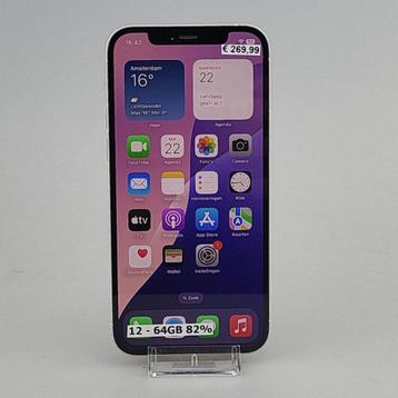iPhone 12 64GB Wit beschikbaar voor biedingen